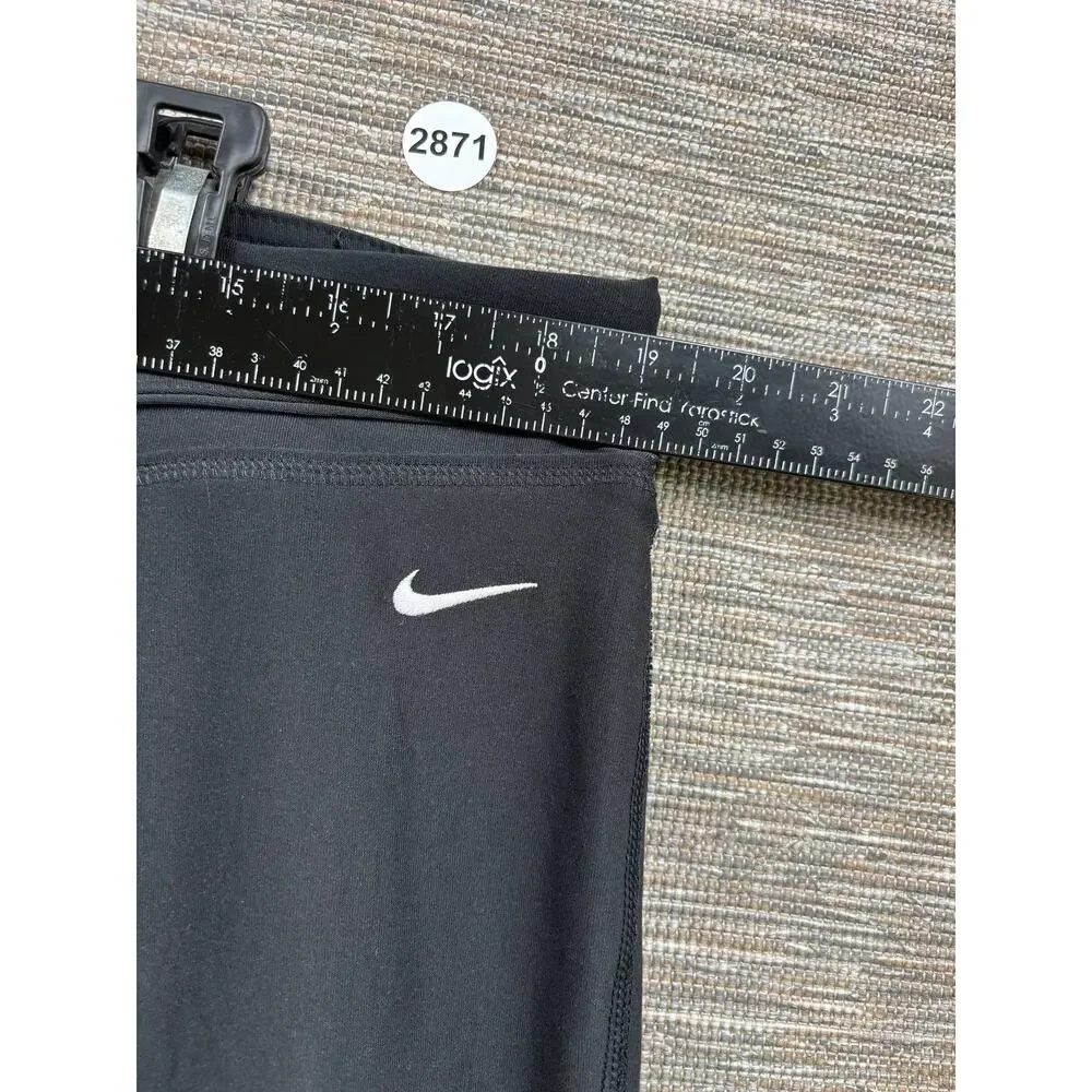 Nike Capri Pants Womens XXL Black FitDry Plus Size Stretch Gym Running Athletic